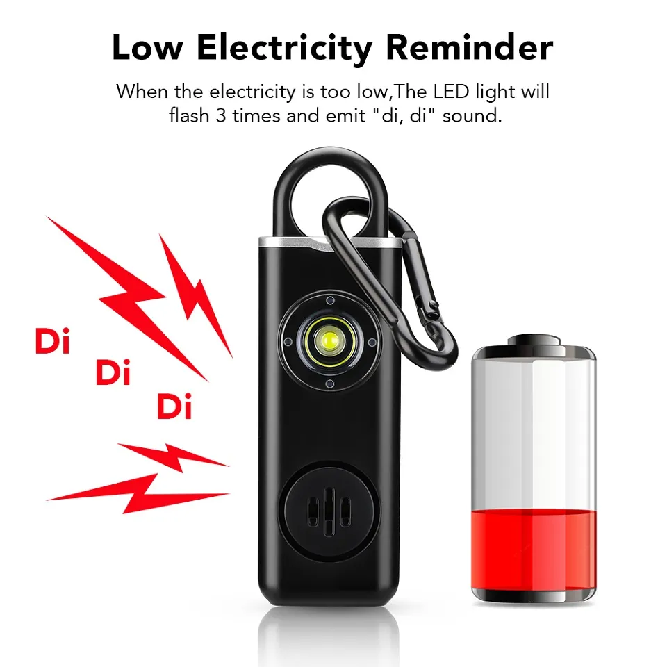 130 dB Selbstverteidigungsalar – Personal Alarm Keychain Bewertung und Preis
