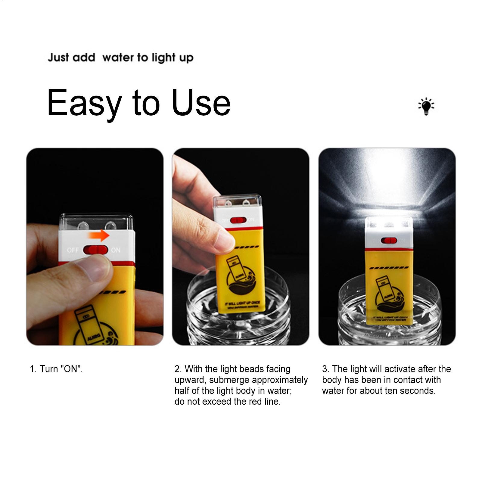 Salzwasserlampe, wasseraktivie – Power Outage Light Bewertung und Preis