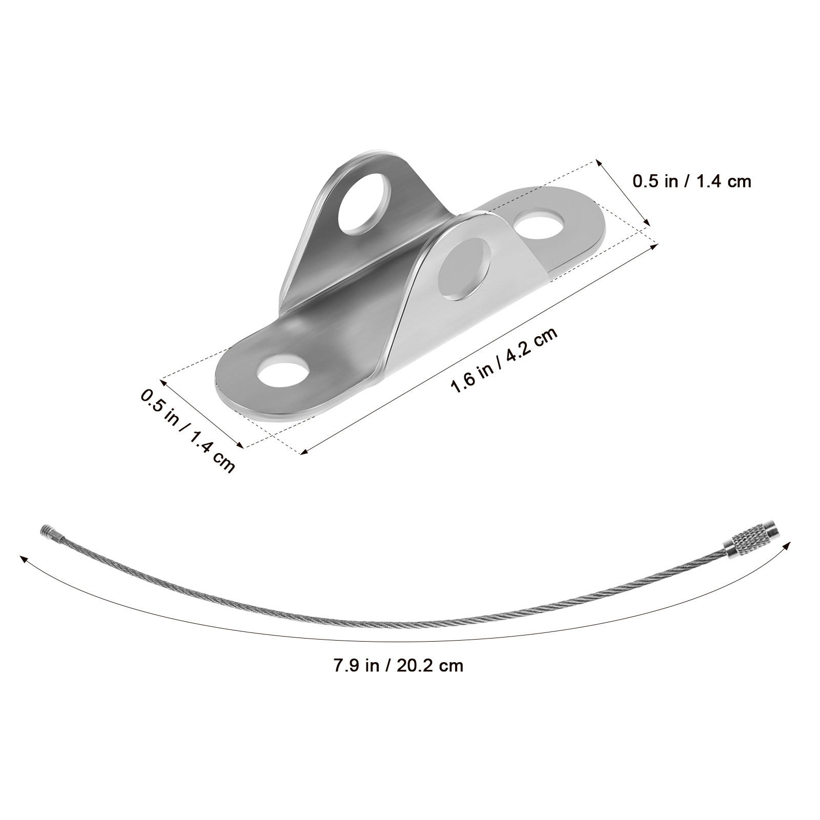 6 Sets Möbelanker aus kaltgewa – Earthquake Anchor Strap Bewertung und Preis